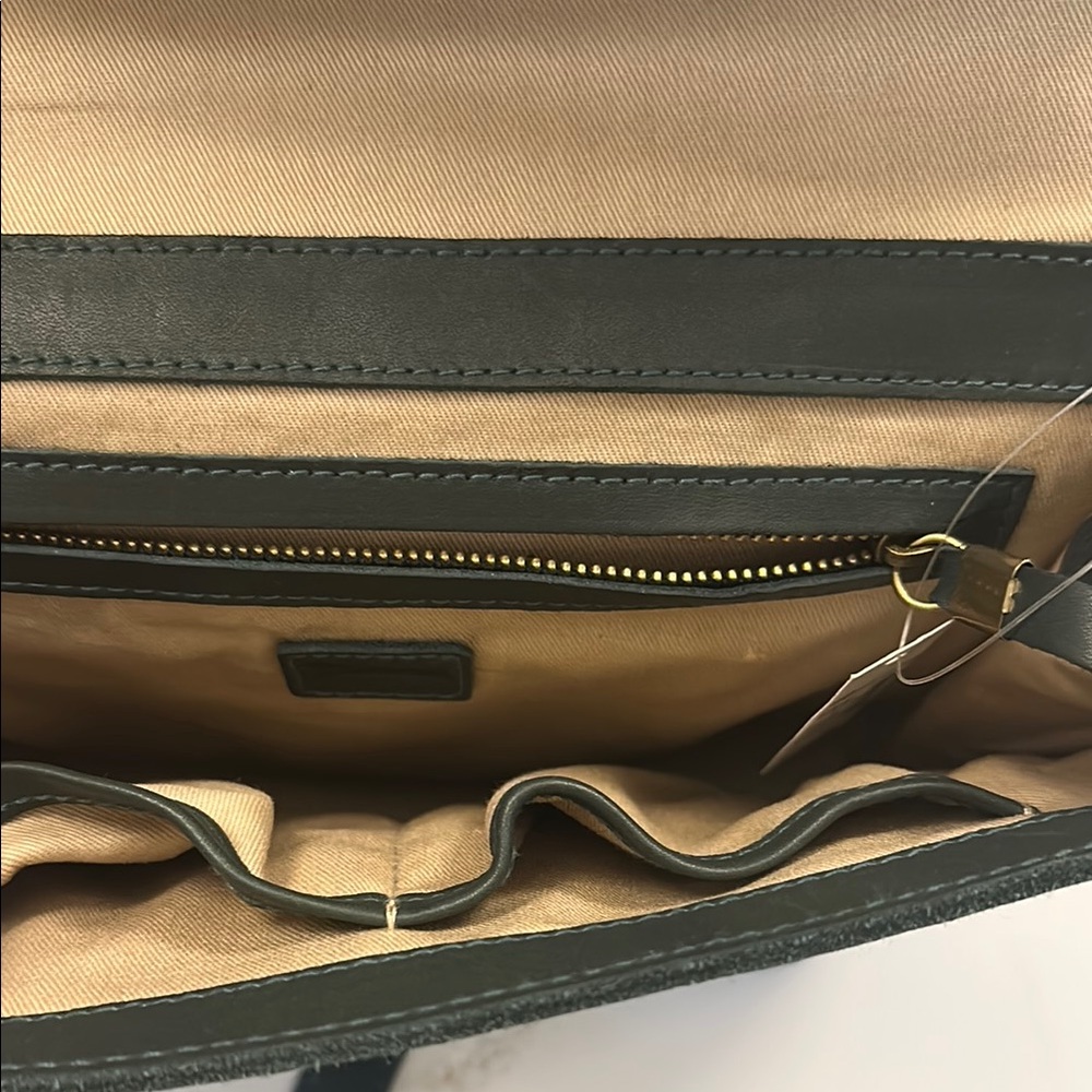 Green Leather Handbag - Picture 5 of 8